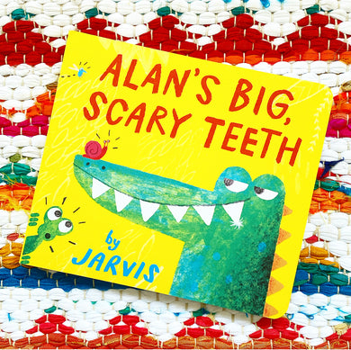 Alan's Big, Scary Teeth [board book] | Jarvis
