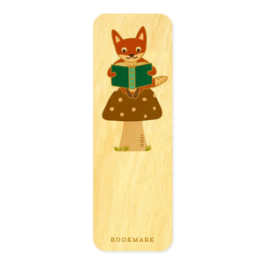 FOXY FABLES MINI BOOKMARK | Night Owl Paper Goods