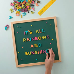 Magnetic Chalkboard and Letter Set | The Type Set Co.