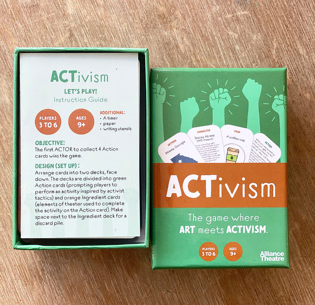 ACTivism: The game where ART meets ACTIVISM // Alliance Theatre