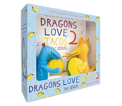 Dragons Love Tacos 2 Book and Toy Set | Adam Rubin