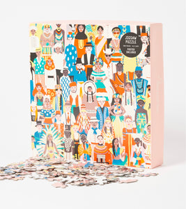 Emma Cooter Draws People of the World 500 Piece Jigsaw Puzzle