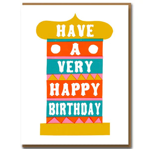 Very Happy Birthday Card | Nineteen Seventy Three Ltd.