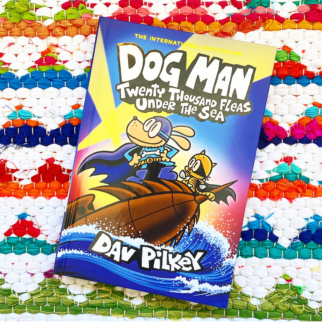 Twenty Thousand Fleas Under the Sea (B&N Exclusive Edition) (Dog Man Series  #11) by Dav Pilkey, Hardcover