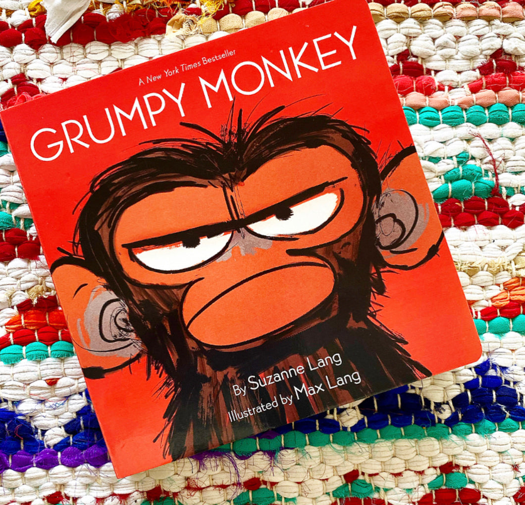 Grumpy Monkey [board book] | Lang