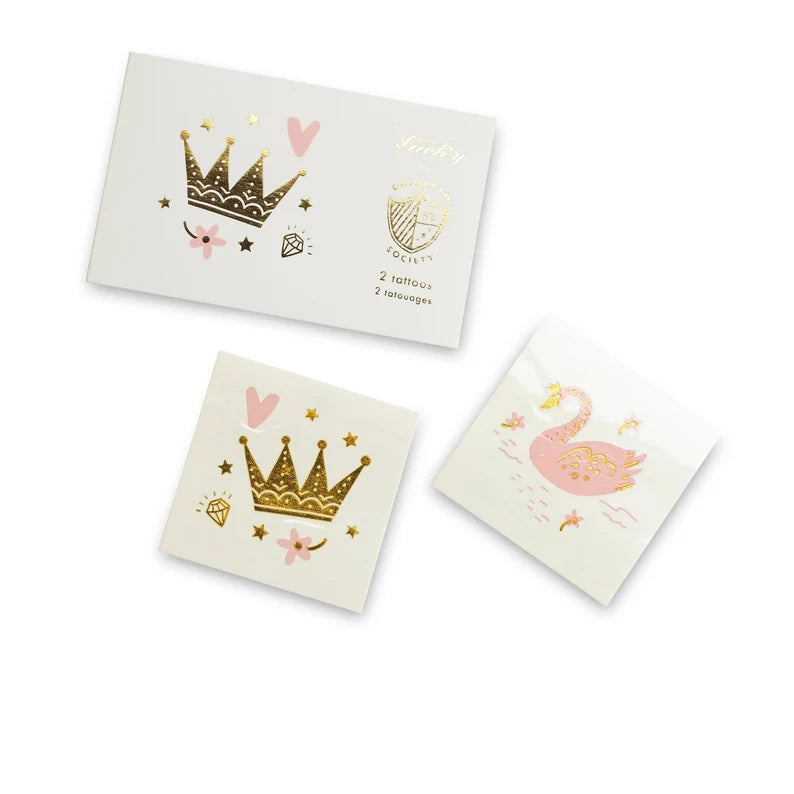sweet princess temporary tattoos | Daydream Society