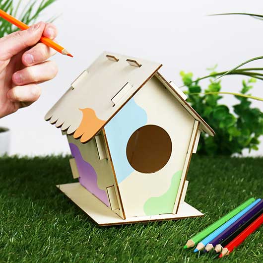 Bird House - DIY Habitat | Gift Republic Ltd
