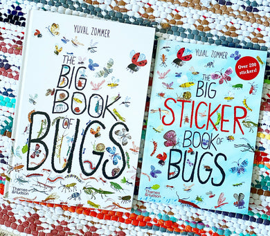 Big Book of Bugs + Stickers Set