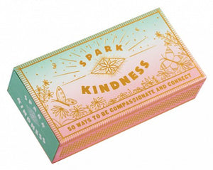 Spark Kindness: 50 Ways to Be Compassionate and Connect (Inspirational Affirmations for Being Kind, Matchbox with Kindness Prompts) | Chronicle Books