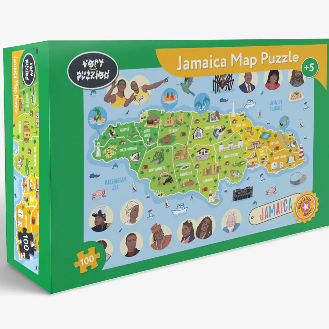 Jamaica Map Jigsaw Puzzle | Very Puzzled