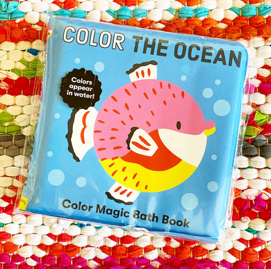 Color the Ocean Color Magic Bath Book | Mudpuppy, Buurlage
