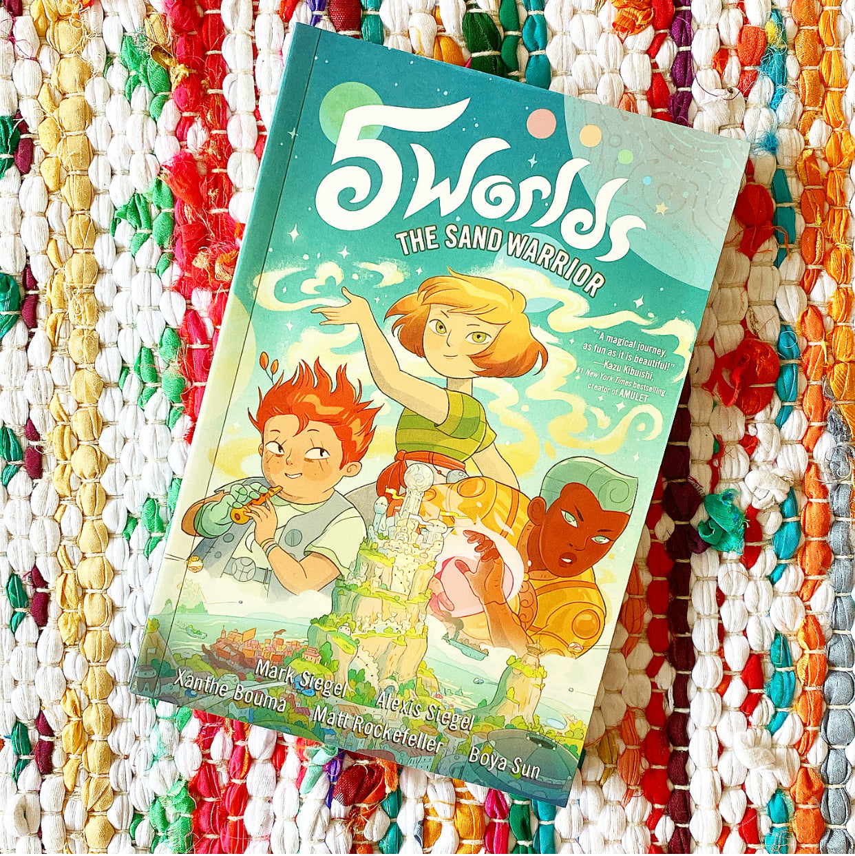 5 Worlds Book 1: The Sand Warrior | Mark & Alexis Siegel