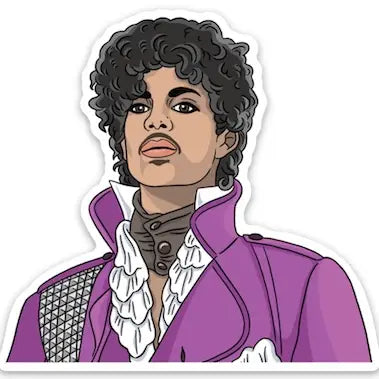 Purple Reign Jacket Die Cut Sticker | The Found