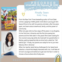Finally Seen by Kelly Yang