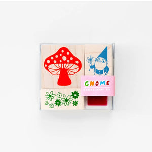 Gnome and Mushroom Stamp Kit | Yellow Owl Workshop