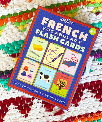 French Vocabulary Cards | Eeboo