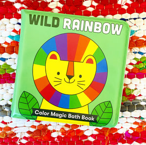 Wild Rainbow Color Magic Bath Book | Mudpuppy