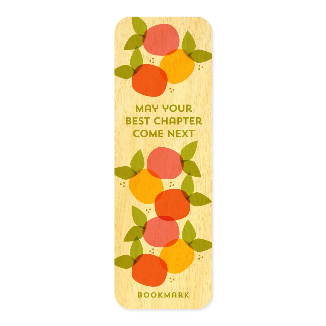CHAPTER FRUIT MINI BOOKMARK | Night Owl Paper Goods
