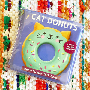Cat Donuts Color Magic Bath Book | Mudpuppy, Nassner