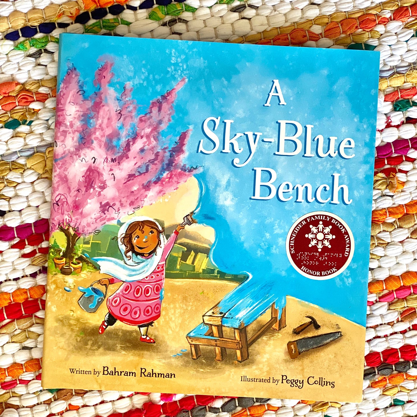 A Sky-Blue Bench | Bahram Rahman