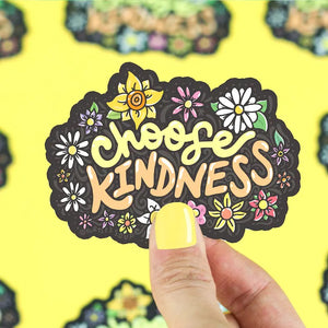 Choose Kindness Vinyl Sticker | Turtle’s Soup