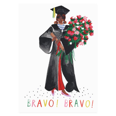 Bravo! Bravo! Roses for the Grad Card | Mr. Boddington’s Studio