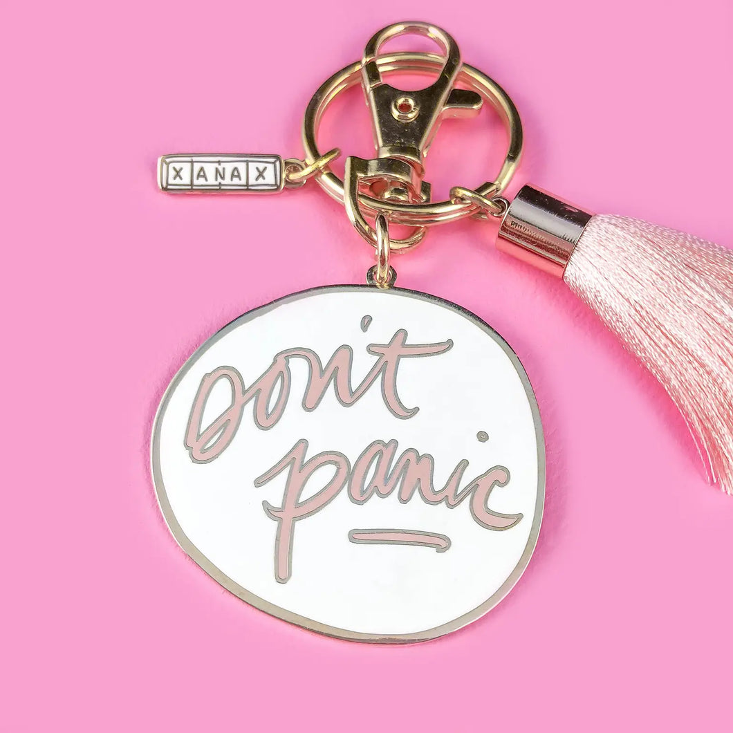 Don’t Panic Keychain | Little Arrow