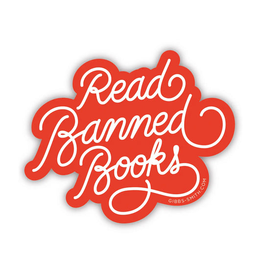 Read Banned Books (Sticker) | Gibbs Smith