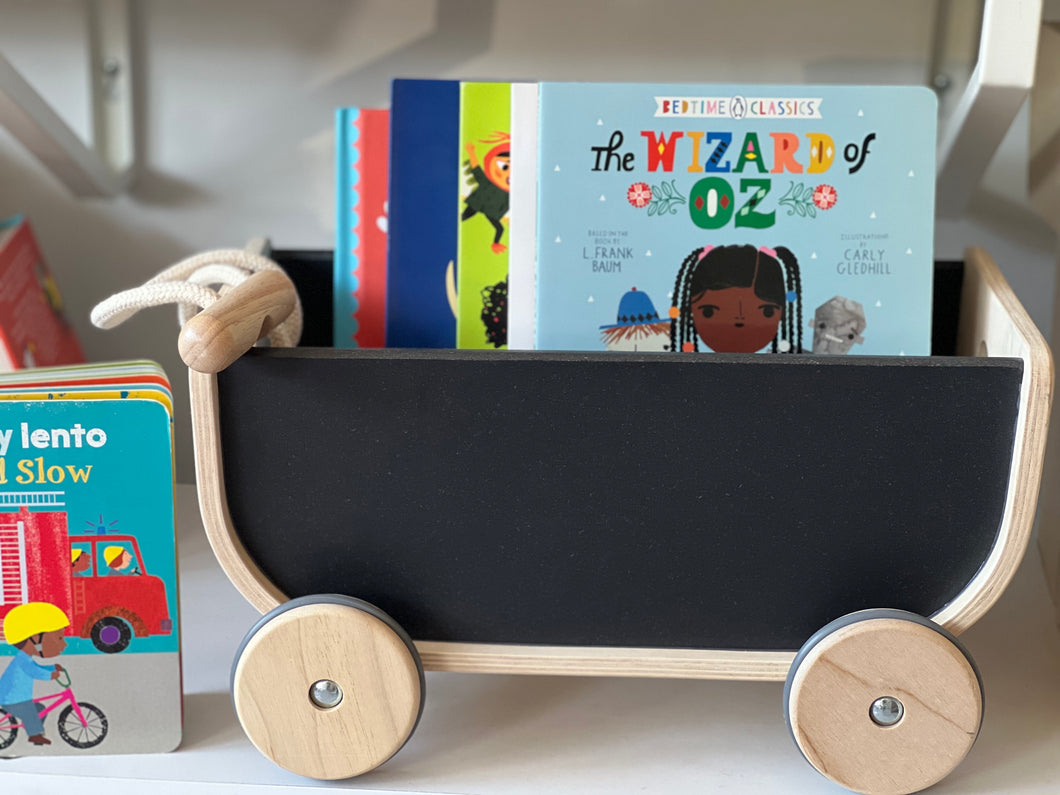 Book Wagon + Board Book Bundle