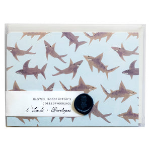 A School of Sharks Notecards | Mr Boddington’s Studio