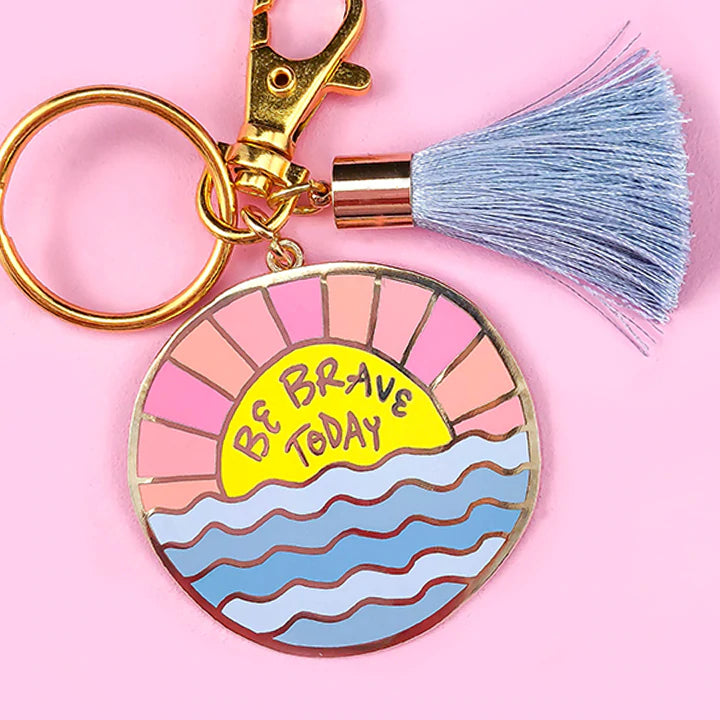 Be Brave Keychain | Little Arrow