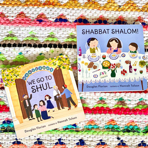 Shabbat + Shul Board Book Set