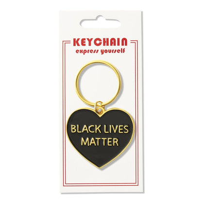 Black Lives Matter Soft Enamel Keychain | The Found