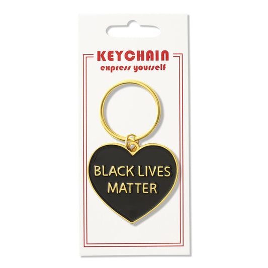 Black Lives Matter Soft Enamel Keychain | The Found
