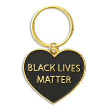 Black Lives Matter Soft Enamel Keychain | The Found